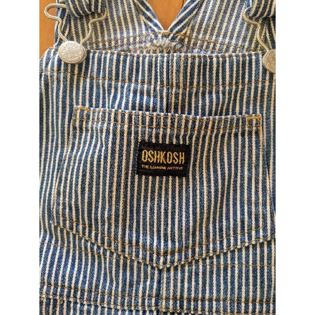 OshKosh(オシュコシュ)のOSHKOSH　オーバーオール　110 キッズ/ベビー/マタニティのキッズ服男の子用(90cm~)(パンツ/スパッツ)の商品写真