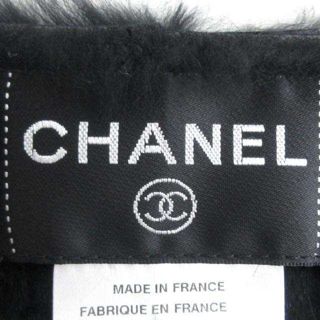 CHANEL(シャネル)のシャネル ベスト サイズ40 M レディース 黒 レディースのトップス(ベスト/ジレ)の商品写真