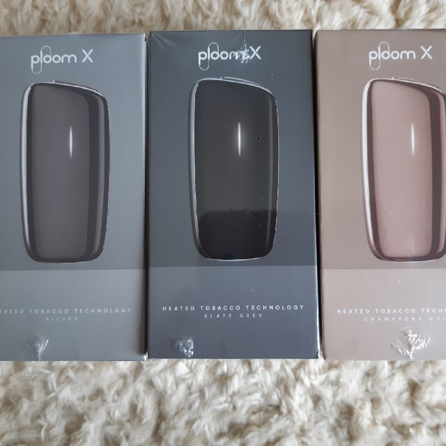 PloomTECH(プルームテック)の未開封発送　プルームエックス（Ploom X）・スターターキット＜3色セット＞ メンズのファッション小物(タバコグッズ)の商品写真