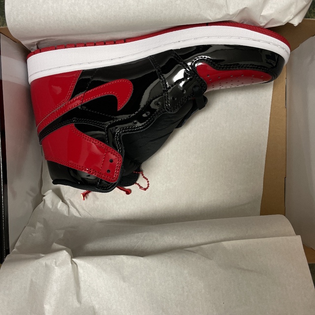 NIKE(ナイキ)のnike aj1 retro high og patent bred  メンズの靴/シューズ(スニーカー)の商品写真