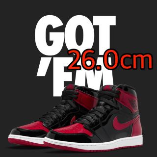 ナイキ(NIKE)のNike Air Jordan 1 High OG "Patent Bred"(スニーカー)