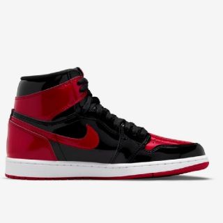 ナイキ(NIKE)のNIKE AIR JORDAN 1 RETRO PATENT BRED　28.5(スニーカー)