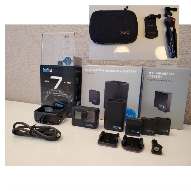 GoPro - GoPro HERO 7 BLACK 本体 ＋ バッテリー ＋ その他の通販 by