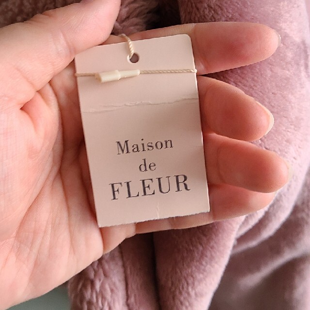 Maison de FLEUR(メゾンドフルール)のMaison de FLEUR タッセルブランケット レディースのファッション小物(マフラー/ショール)の商品写真