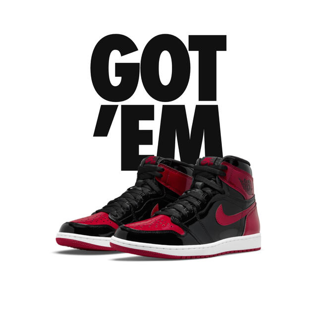 NIKE AJ1 Patent Bred