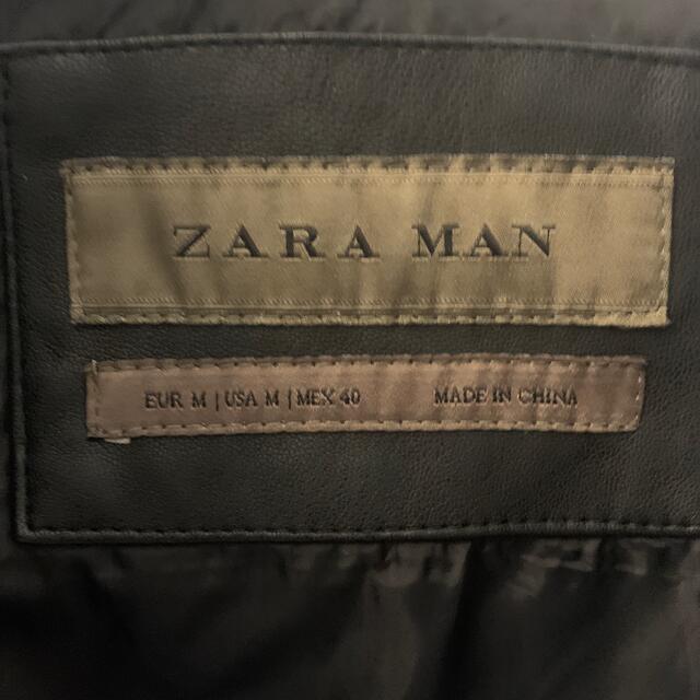 ZARA(ザラ)のZARA 革ジャケット メンズのジャケット/アウター(レザージャケット)の商品写真