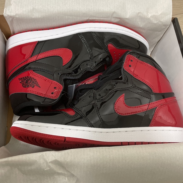 エアジョーダン1 パテントブレッドAIR JORDAN1 Patent Bred エアジョーダン1 パテントブレッドAIR JORDAN1 Patent Bred