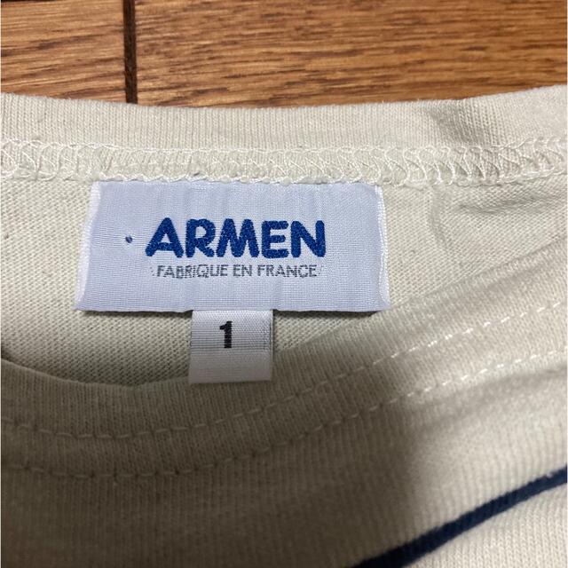 ARMEN(アーメン)のARMEN アーメン  ボーダーミニワンピース レディースのワンピース(ミニワンピース)の商品写真