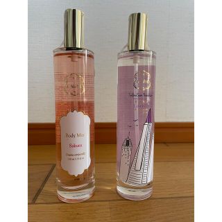 ラリン(Laline)のふわり様専用　ラリン　ボディミスト　サクラ100ml＋バイオレット100ml(ボディローション/ミルク)