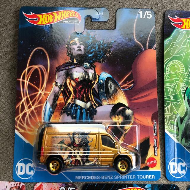 ホットウィール HOT WHEELS DCコミック 5台セットの通販 by tnk7's