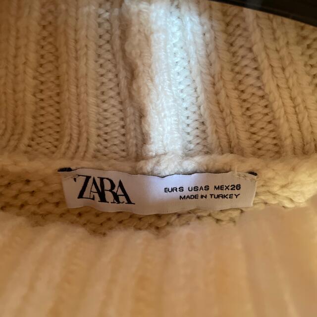 ZARA(ザラ)のZARA  ニット　ベスト　完売品　L レディースのトップス(ニット/セーター)の商品写真