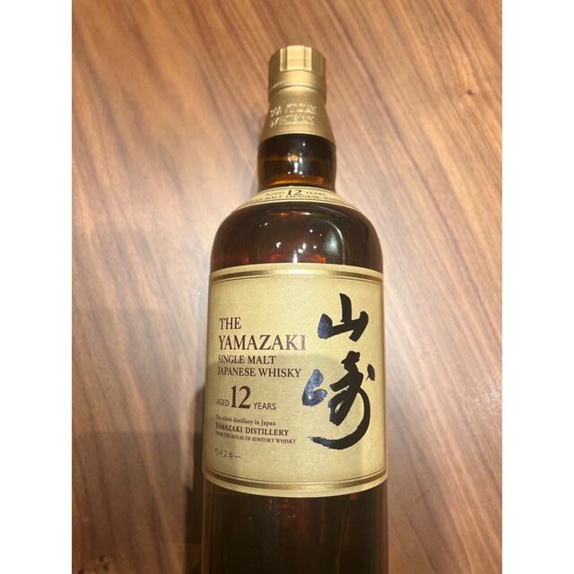 食品/飲料/酒サントリー山崎 12年 シングルモルトウイスキー  700ml 未開封