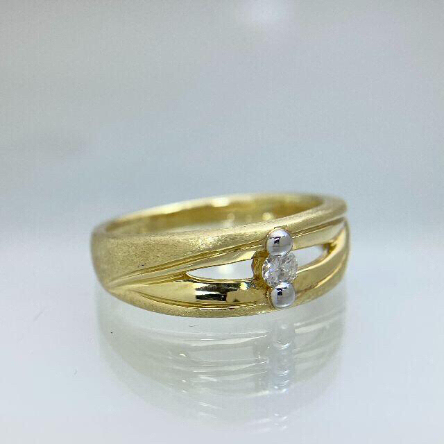 新品 ダイヤ リング 0.07ct Pt900 K18 | dualdengenharia.com.br