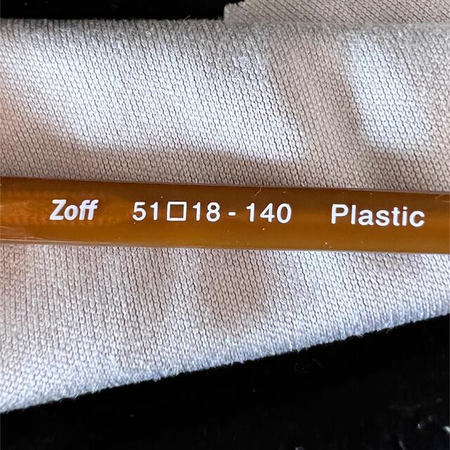 Zoff(ゾフ)のZoff ブルーライトカット　50%  度なし メンズのファッション小物(サングラス/メガネ)の商品写真