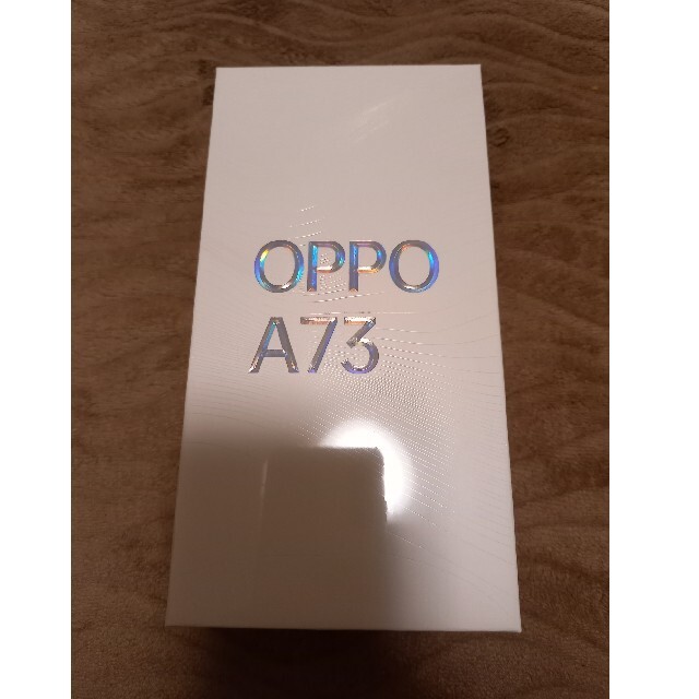 サイズoppo a73ネイビーブルー　新品未開封　simフリー