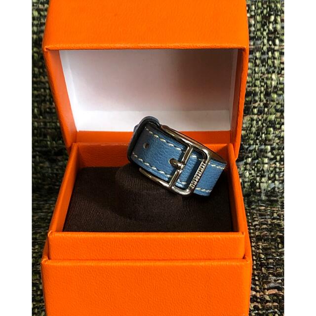 Hermes(エルメス)の新品未使用★エルメス★スカーフリング レザー  レディースのアクセサリー(その他)の商品写真