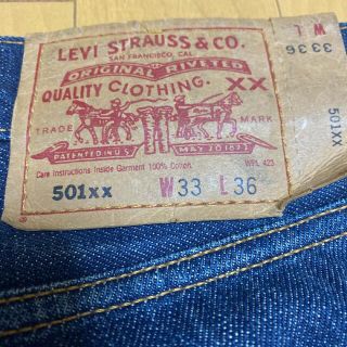 リーバイス(Levi's)のリーバイス LEVI'S 501xx デニム W33インチ 2002年製(デニム/ジーンズ)