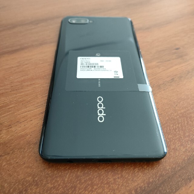 OPPO(オッポ)のOPPO オッポ Reno A 楽天版 128GB ブラック CPH1983 S スマホ/家電/カメラのスマートフォン/携帯電話(スマートフォン本体)の商品写真