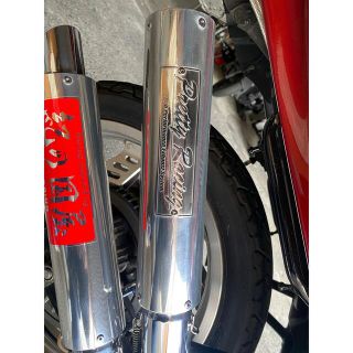 cbx400f プリティーレーシング ガニマタ インナー取り外し可能 直管