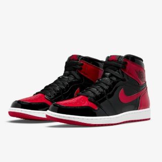 ナイキ(NIKE)の【29.5cm】NIKE AIR JORDAN 1 PATENT BRED(スニーカー)