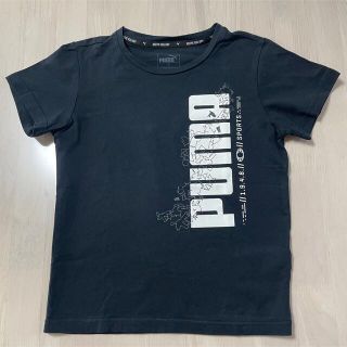 プーマ(PUMA)の子供/Tシャツ/プーマ/黒/140センチ(Tシャツ/カットソー)