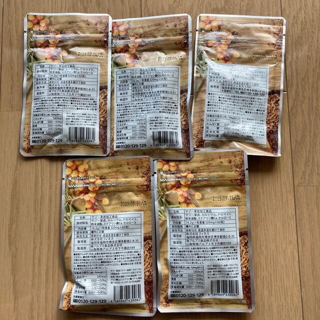 サジー果皮のこつぶ 食品/飲料/酒の健康食品(その他)の商品写真