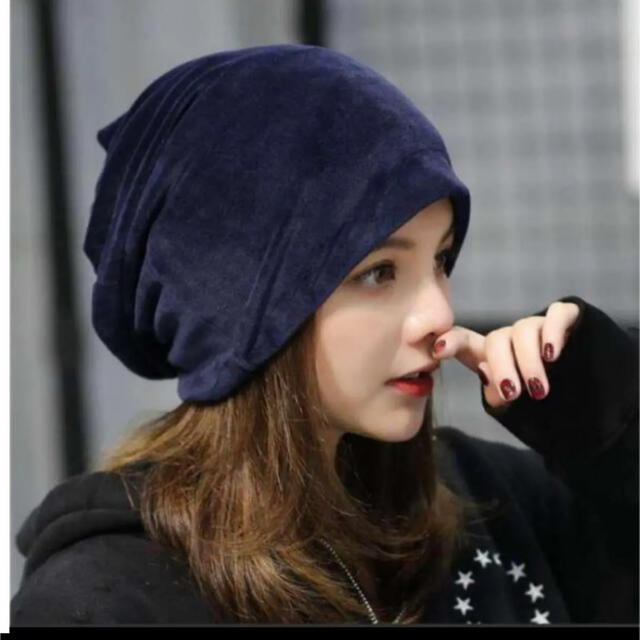 メンズ レディース ニット帽子 ニットキャップ ネイビー紺色 韓国 オルチャンの通販 By ハチロク S Shop ラクマ