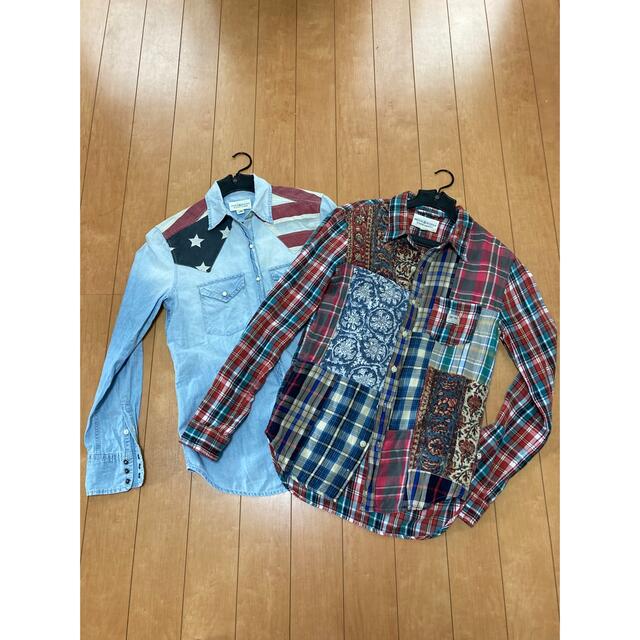 Denim & Supply Ralph Lauren(デニムアンドサプライラルフローレン)のラルフローレン デニム＆サプライ ヴィンテージ長袖シャツXS メンズのトップス(シャツ)の商品写真