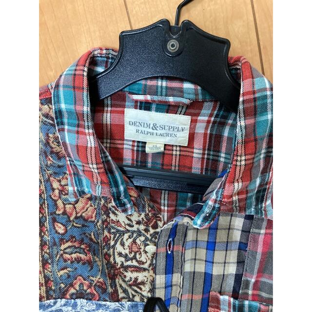 Denim & Supply Ralph Lauren(デニムアンドサプライラルフローレン)のラルフローレン デニム＆サプライ ヴィンテージ長袖シャツXS メンズのトップス(シャツ)の商品写真