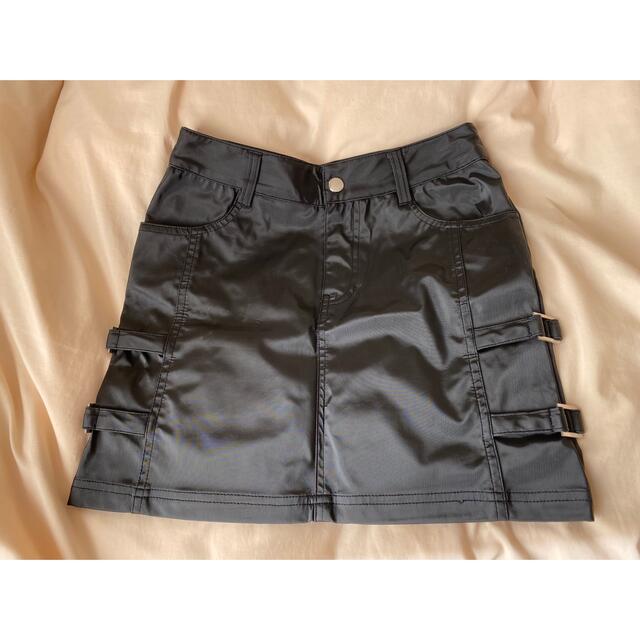 レディース　ミニスカート　黒・M レディースのスカート(ミニスカート)の商品写真