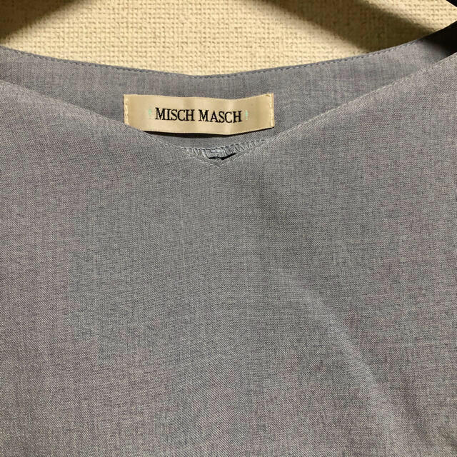 MISCH MASCH(ミッシュマッシュ)の美品✨バックリボン🎀トップス レディースのトップス(シャツ/ブラウス(半袖/袖なし))の商品写真