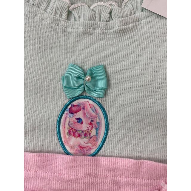 しまむら(シマムラ)のエコネコ テレコ 110 キッズ/ベビー/マタニティのキッズ服女の子用(90cm~)(Tシャツ/カットソー)の商品写真