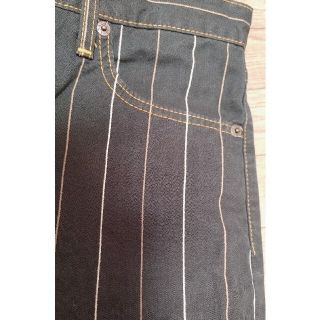 リーバイス(Levi's)の【Levi's】ストライプジーンズ　USED(デニム/ジーンズ)