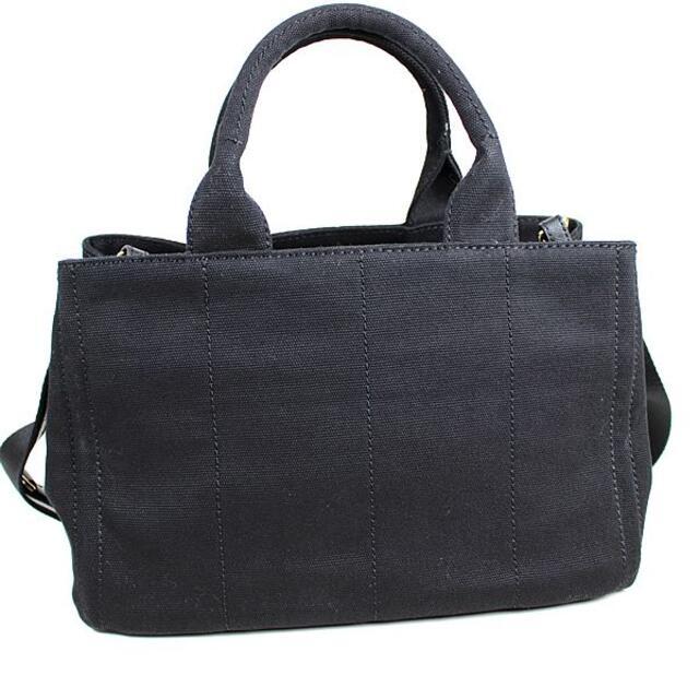 プラダ トートバッグ　ショルダーバッグ　ブラック　美品　PRADA　カナパ　1B