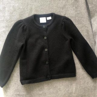 ザラキッズ(ZARA KIDS)のZARA  無地ニットカーディガン　18-24ヶ月(92cm)(カーディガン)