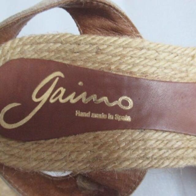 gaimo(ガイモ)のgaimo 完売 ターバンデザインエスパドリーユ　定価17500 レディースの靴/シューズ(ミュール)の商品写真