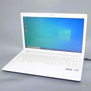 HDD-750G ホワイト ノートPC LE150JSP2 4GB RW 無線