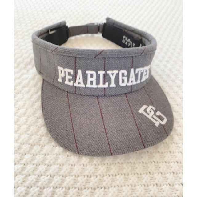 PEARLY GATES(パーリーゲイツ)のPEARLY GATES◼️バイザー レディースの帽子(キャップ)の商品写真