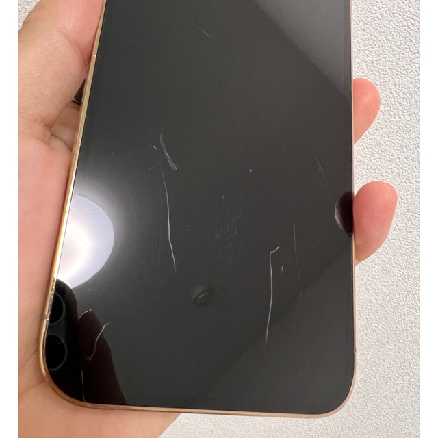 Apple(アップル)のiphone12 Pro Max ゴールド 512GB SIMフリー スマホ/家電/カメラのスマートフォン/携帯電話(スマートフォン本体)の商品写真