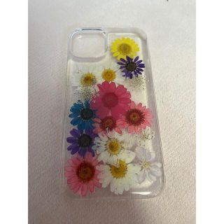 iPhone13 押し花 クリア ケース(iPhoneケース)