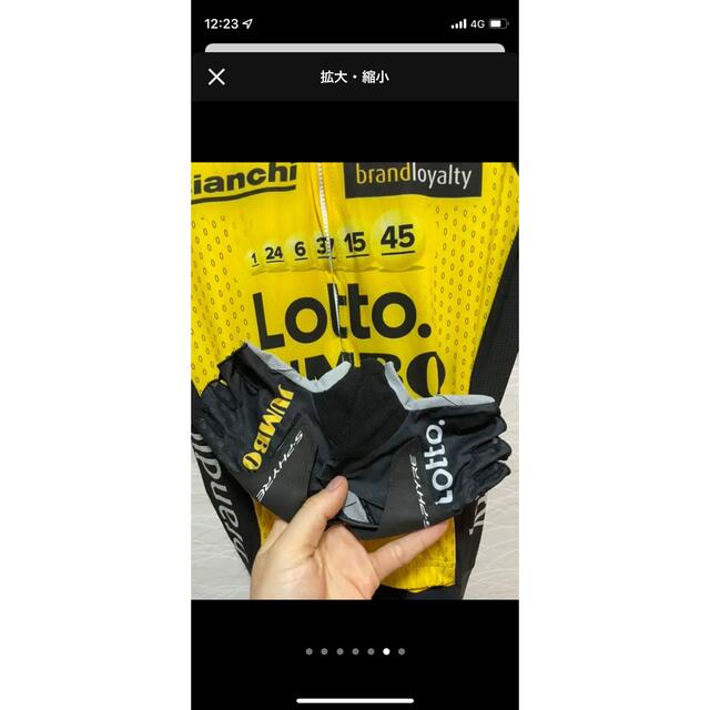 SHIMANO(シマノ)のLotto JUMBO サイクルウェア スポーツ/アウトドアの自転車(ウエア)の商品写真