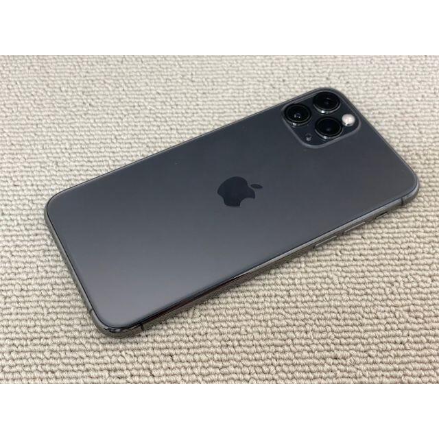 ポイント5倍 ジャンク 美品 iPhone 11 Pro スペースグレイ GB数不明 訳