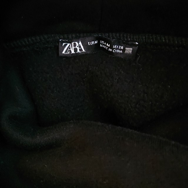 ZARA(ザラ)のZARA  トレーナー  レディース ブラック レディースのトップス(トレーナー/スウェット)の商品写真