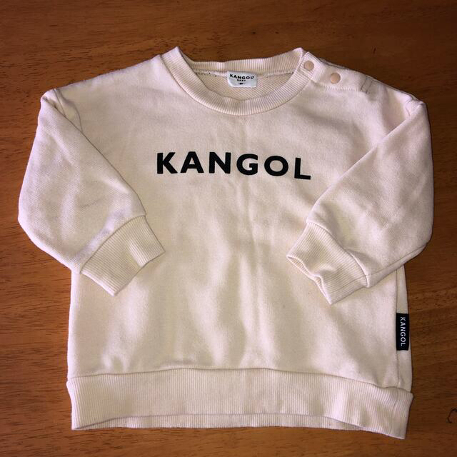 KANGOL(カンゴール)のKANGOL ベビートレーナー（80）2枚セット キッズ/ベビー/マタニティのベビー服(~85cm)(トレーナー)の商品写真