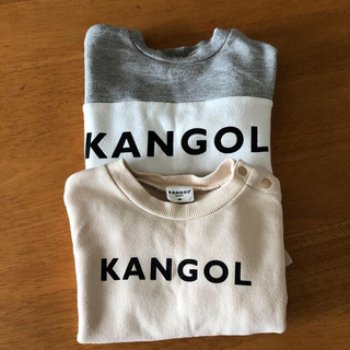カンゴール(KANGOL)のKANGOL ベビートレーナー（80）2枚セット(トレーナー)