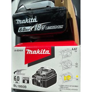 マキタ(Makita)のmakita   純正品  BL1860B    18V   6.0(バッテリー/充電器)