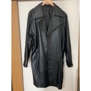 ジョンローレンスサリバン(JOHN LAWRENCE SULLIVAN)のレザーコート vintage 80s 90s(ロングコート)