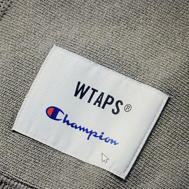 Lカラー【チャンピオン wtaps】L コラボ ベージュ リーバスウィーブ