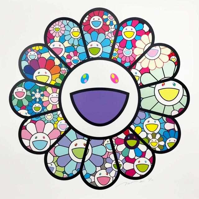 村上隆 zingaro Yonaguni ED100 エンタメ/ホビーの美術品/アンティーク(版画)の商品写真