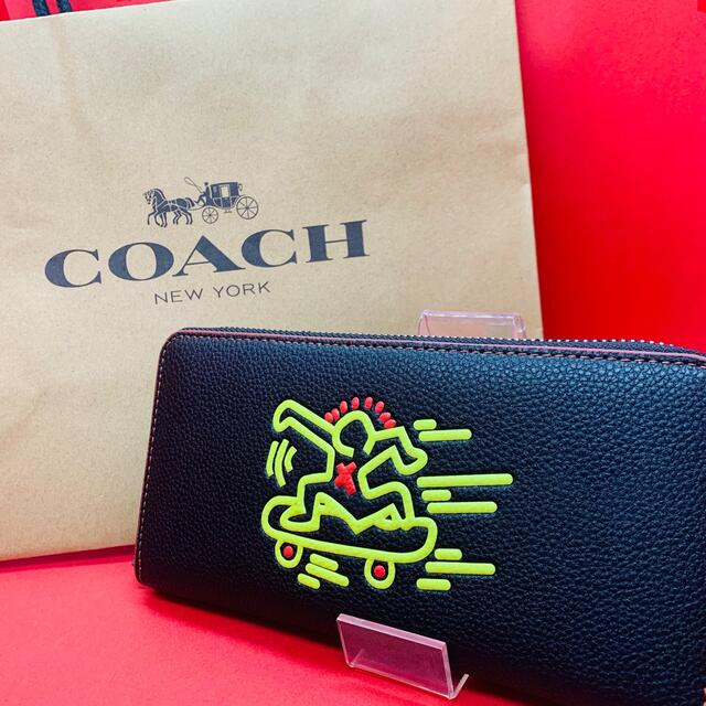 COACH - 新品 未使用品 COACH コーチ 長財布 スケボー デザイン